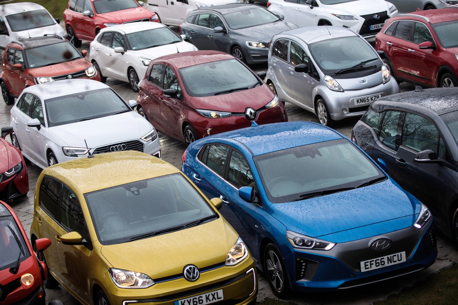 The Society Of Motor Manufacturers Displays Alternatively-Fueled Cars