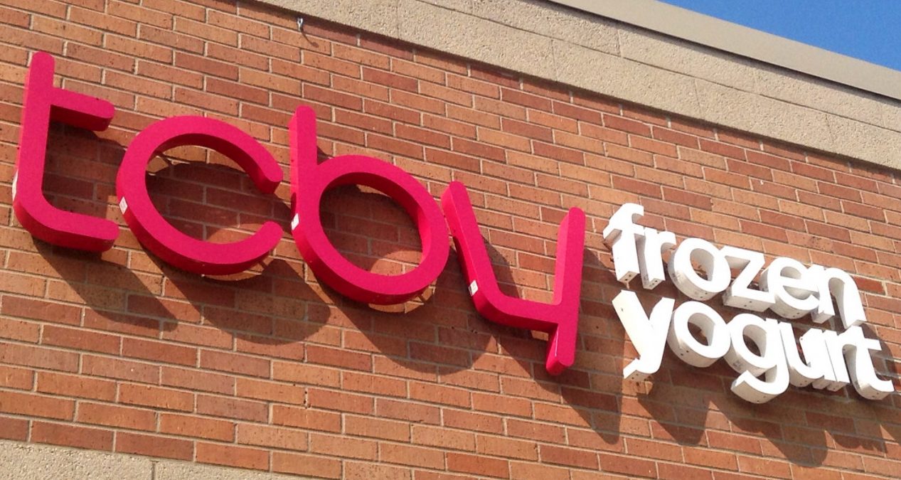 TCBY Frozen Yogurt Shop. Avon, CT 7/2014. Pics by Mike Mozart of TheToyChannel and JeepersMedia on YouTube. #TCBY #FrozenYogurt