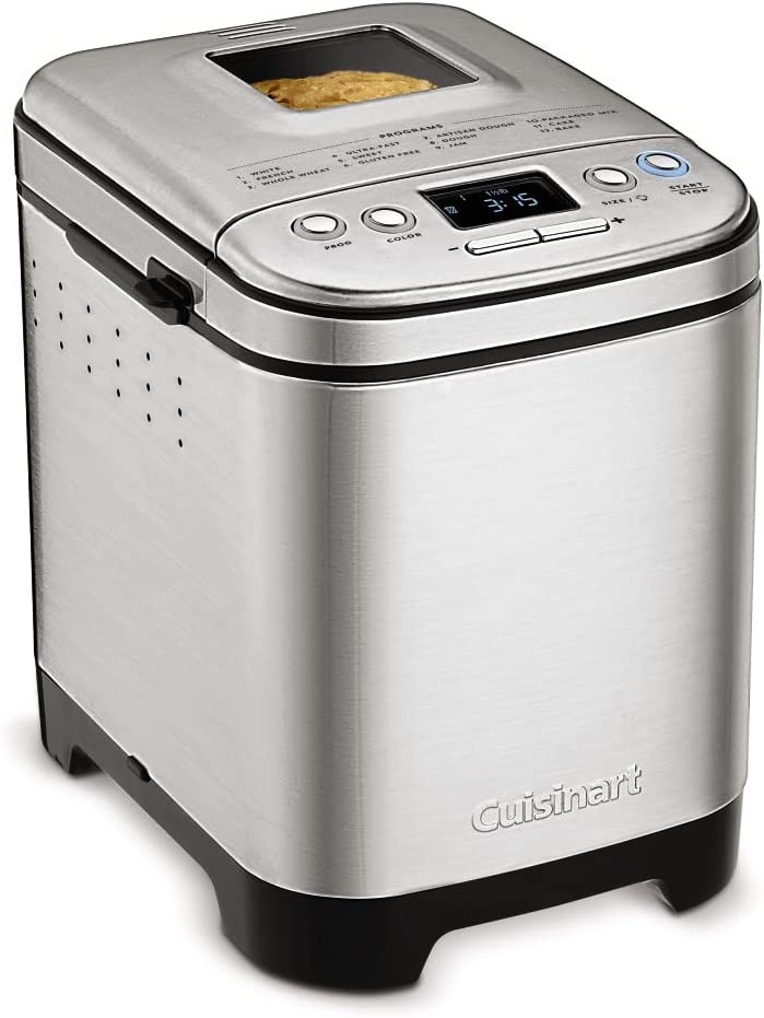 Cuisinart 	Stainless Steel 3-Crust Options Bread Machine