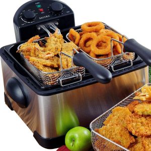 Secura Adjustable Heat Control Electric Deep Fryer