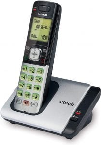 VTech Backlit Power-Conserving Cordless Phone