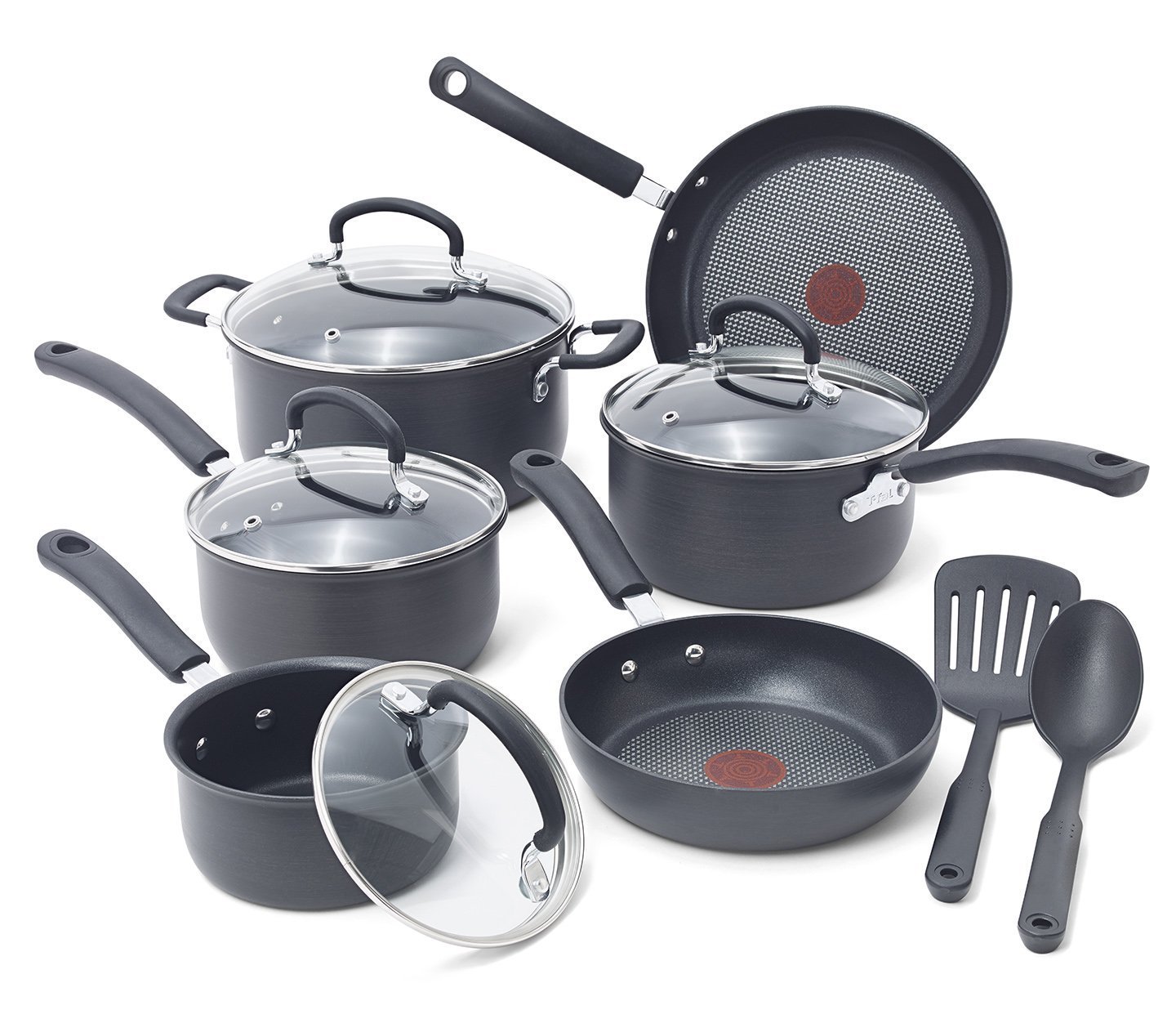 T-fal E765SC Nonstick Cookware Set