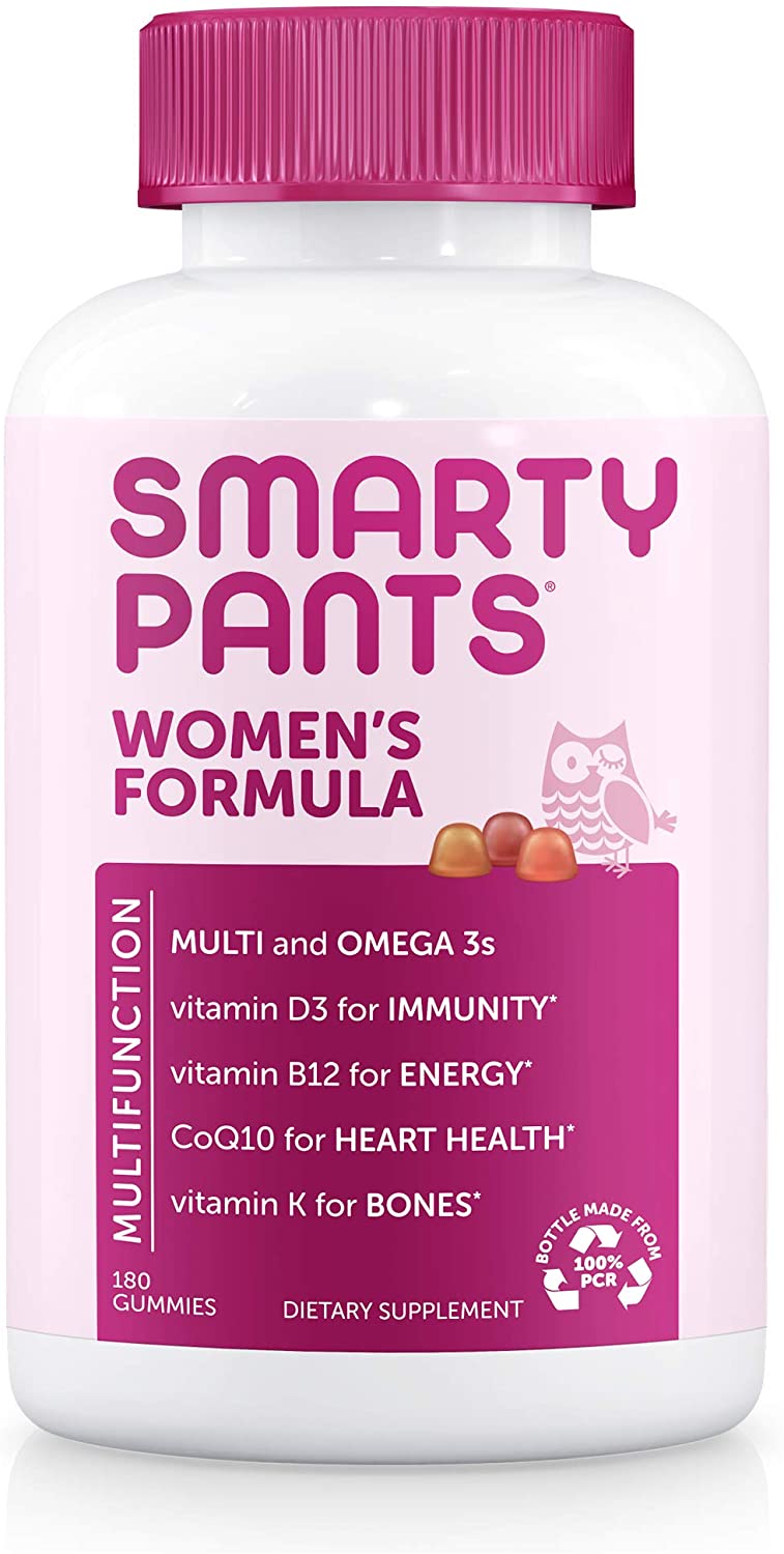 SmartyPants Women’s Complete Gummy Multi-Vitamin, 180-Count