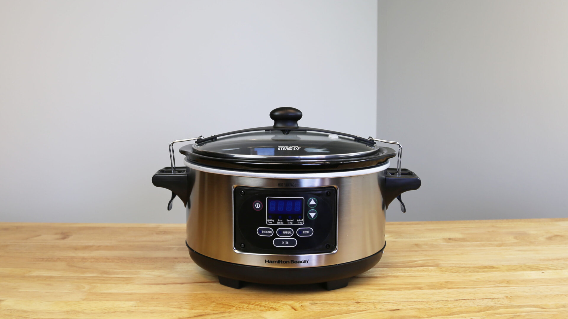 Hamilton Beach Clip-Tight Lid Slow Cooker, 6-Quart