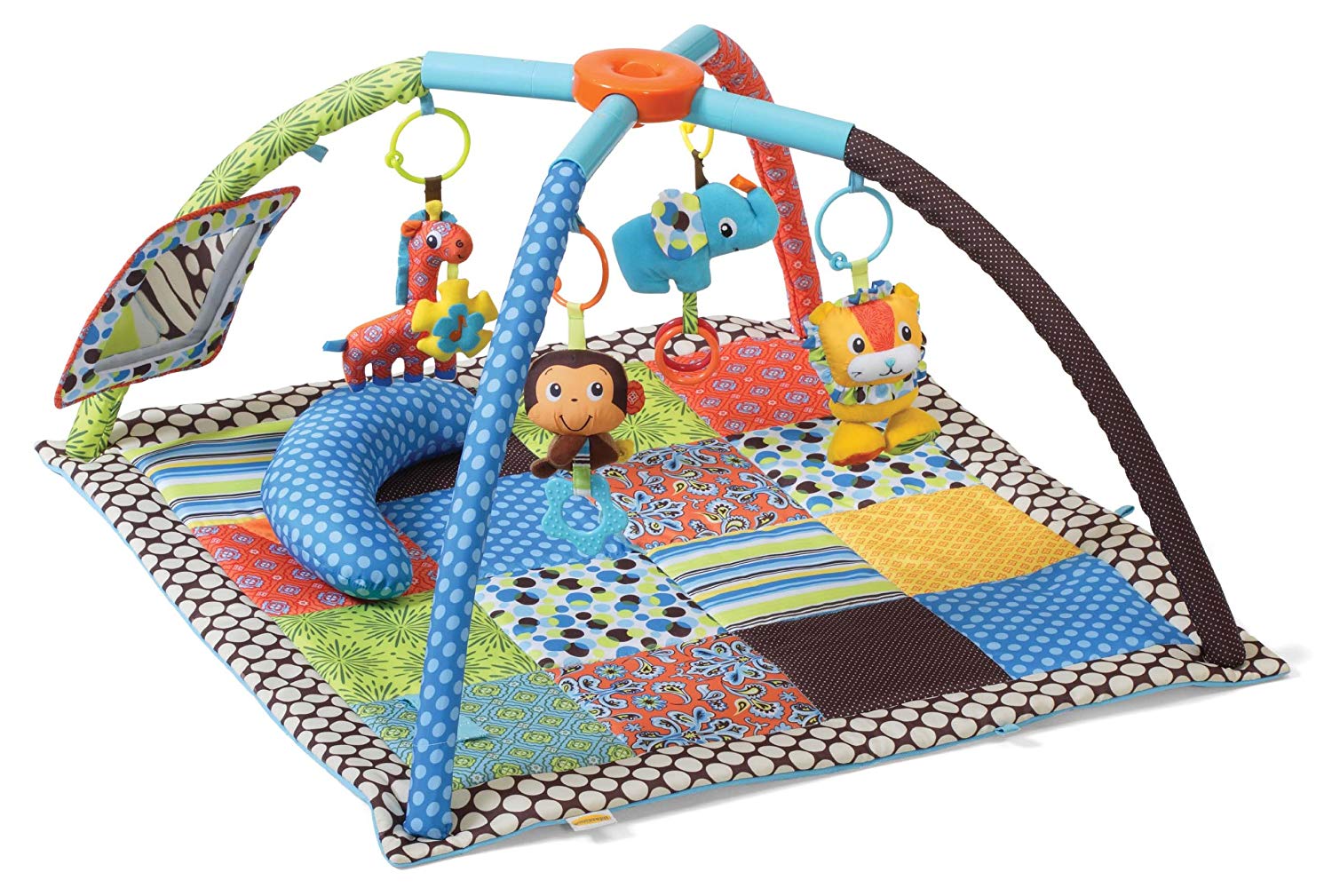 Infantino Twist and Fold Activity Gym, Vintage Boy