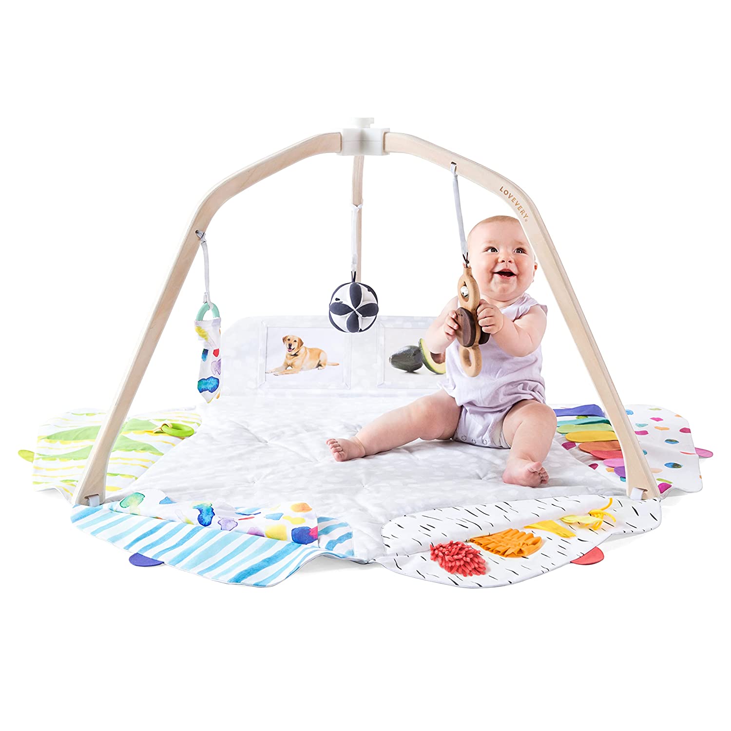 Lovevery The Play Gym, Stage-Based Baby Play Mat