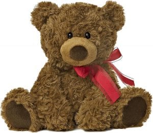 Aurora Small Plush Coco Bear Stuffed Animal, 10.5-Inch