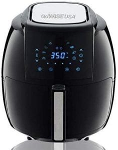 GoWISE USA Non-Stick Air Fryer, 5.8-Quart