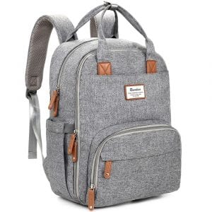 RUVALINO Waterproof Diaper Bag Backpack