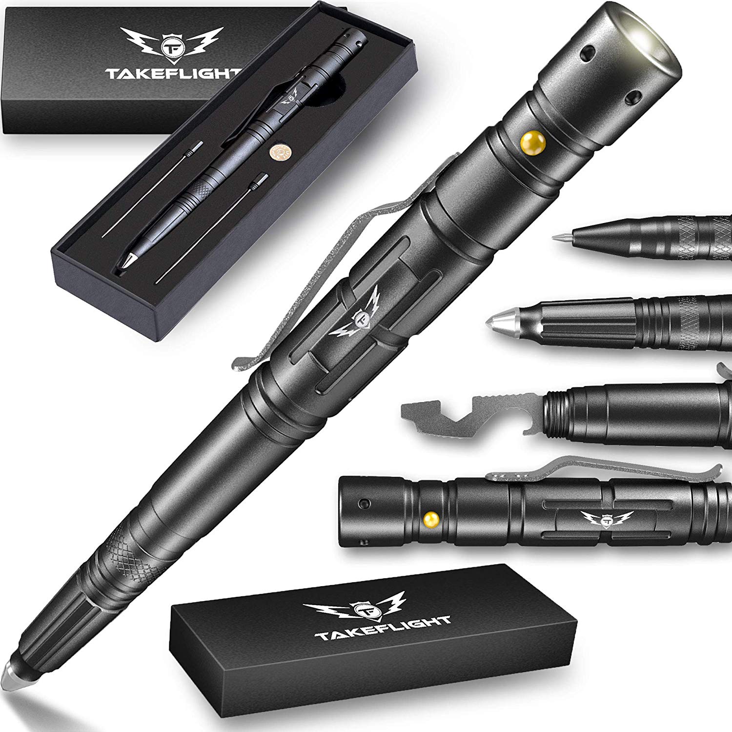 TF TAKEFLIGHT Tactical Self-Defense Pen