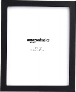 AmazonBasics Wall Mount Picture Frame, 8×10-Inch