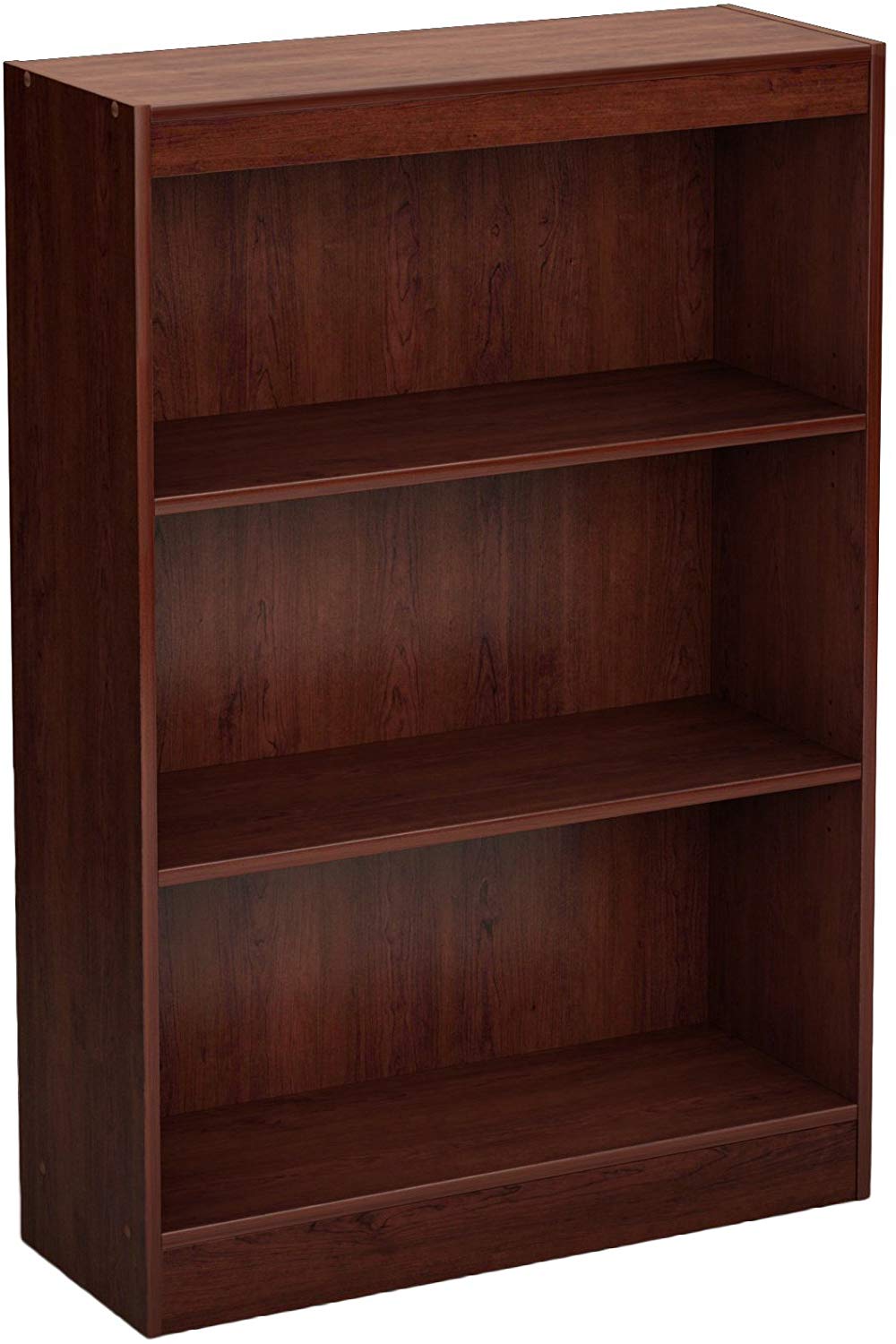 South Shore 3-Shelf Bookcase, Royal Cherry Finish