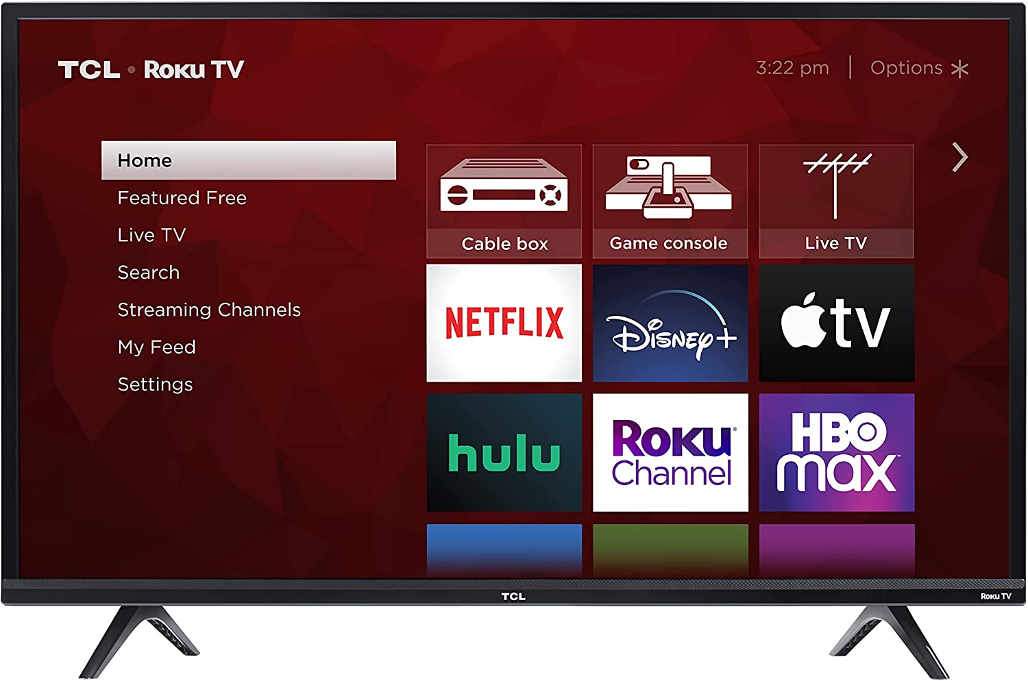 TCL 32S325 Roku Direct Lit LED Smart TV, 32-Inch