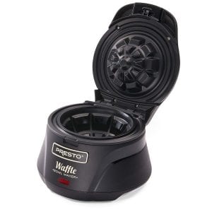 Presto Belgian Mini Breakfast Waffle Bowl Maker