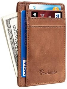 Travelambo Personal Security Lab-Tested RFID Wallet