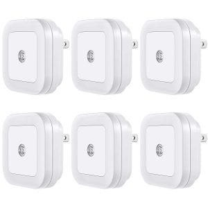 Vont Modern Light Adjusting Night Light, 6-Pack