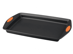 Rachael Ray Lead-Free Easy Clean Jellyroll Pan