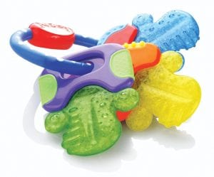 Nuby Ice Gel Teether Toy Keys