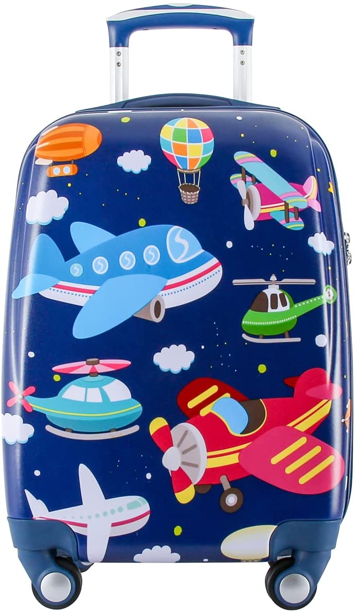 GURHODVO Impact-Resistant Spinner Luggage For Kids