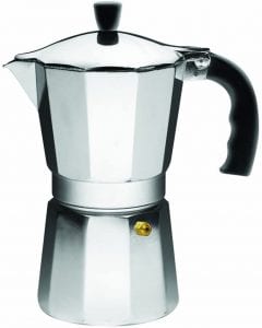 IMUSA USA Portable Flip-Up Top Espresso Maker