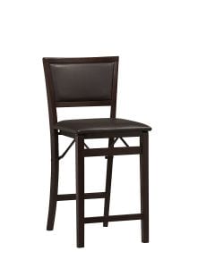 Linon Home Decor Keira Folding Counter Stool, 24-Inch