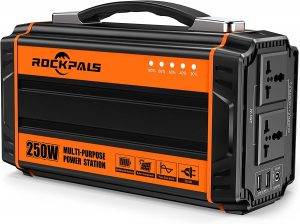 ROCKPALS High Capacity Portable Generator Station, 250-Watt