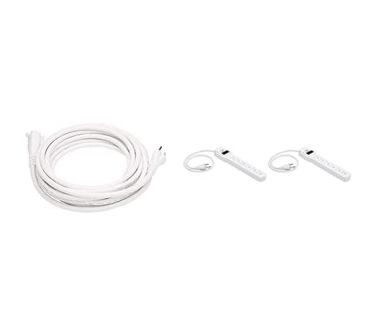 AmazonBasics Large Server Extension Cord, 20-Feet