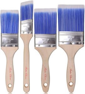 Bates Lightweight Paint Brushes For Home, 4-Piece