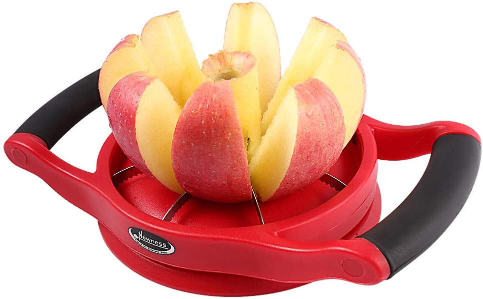 Newness Rust-Proof Serrated Blade Apple Slicer