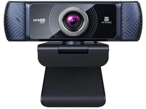 Vitade Omni-Directional Light Correction Webcam, 1080P
