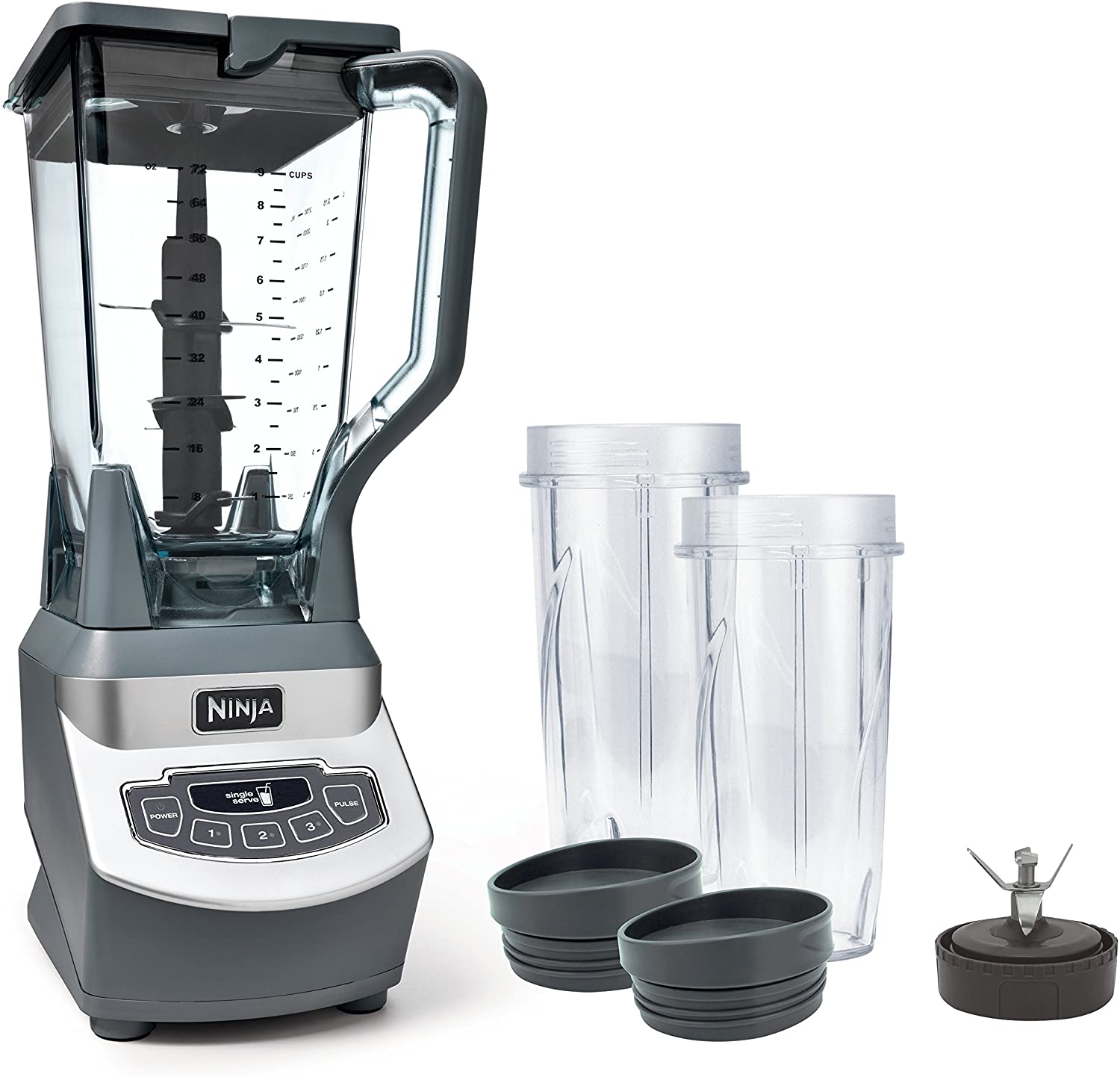 Ninja BL660 Dishwasher Safe BPA-Free Countertop Blender