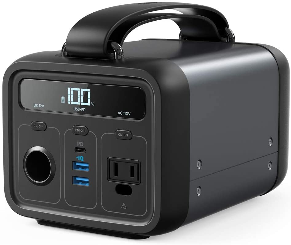 Anker Powerhouse Silent Rechargeable Portable Generator, 100-Watt