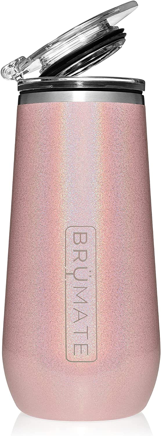 BrüMate Insulated Travel Stemless Champagne Flute