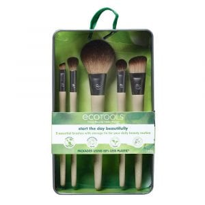 Ecotools Start The Day Beautifully Makeup Brush, 5-Count