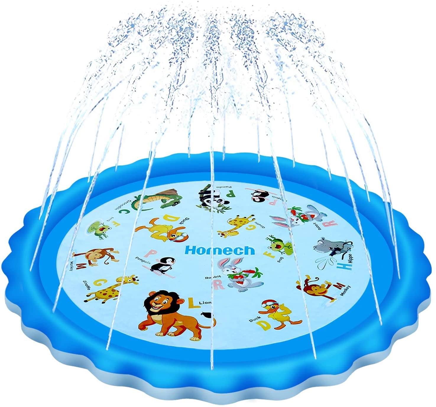 Homech Animal Figures Inflatable Splash Pad