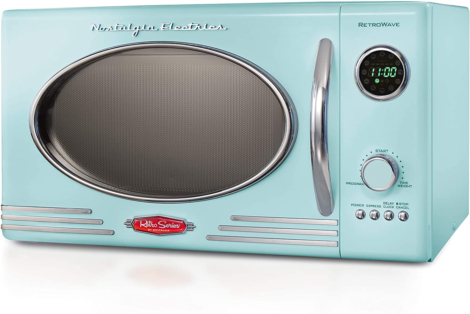 Nostalgia RMO4AQ Retro Easy Read Microwave