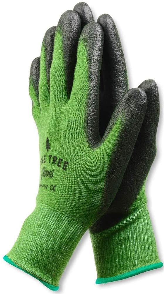 Pine Tree Tools Bamboo Ultimate Barehand Sensitivity Gardening Gloves