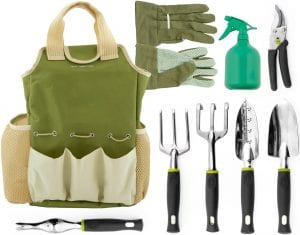 Vremi Organizer Bag & Gardening Gloves Set