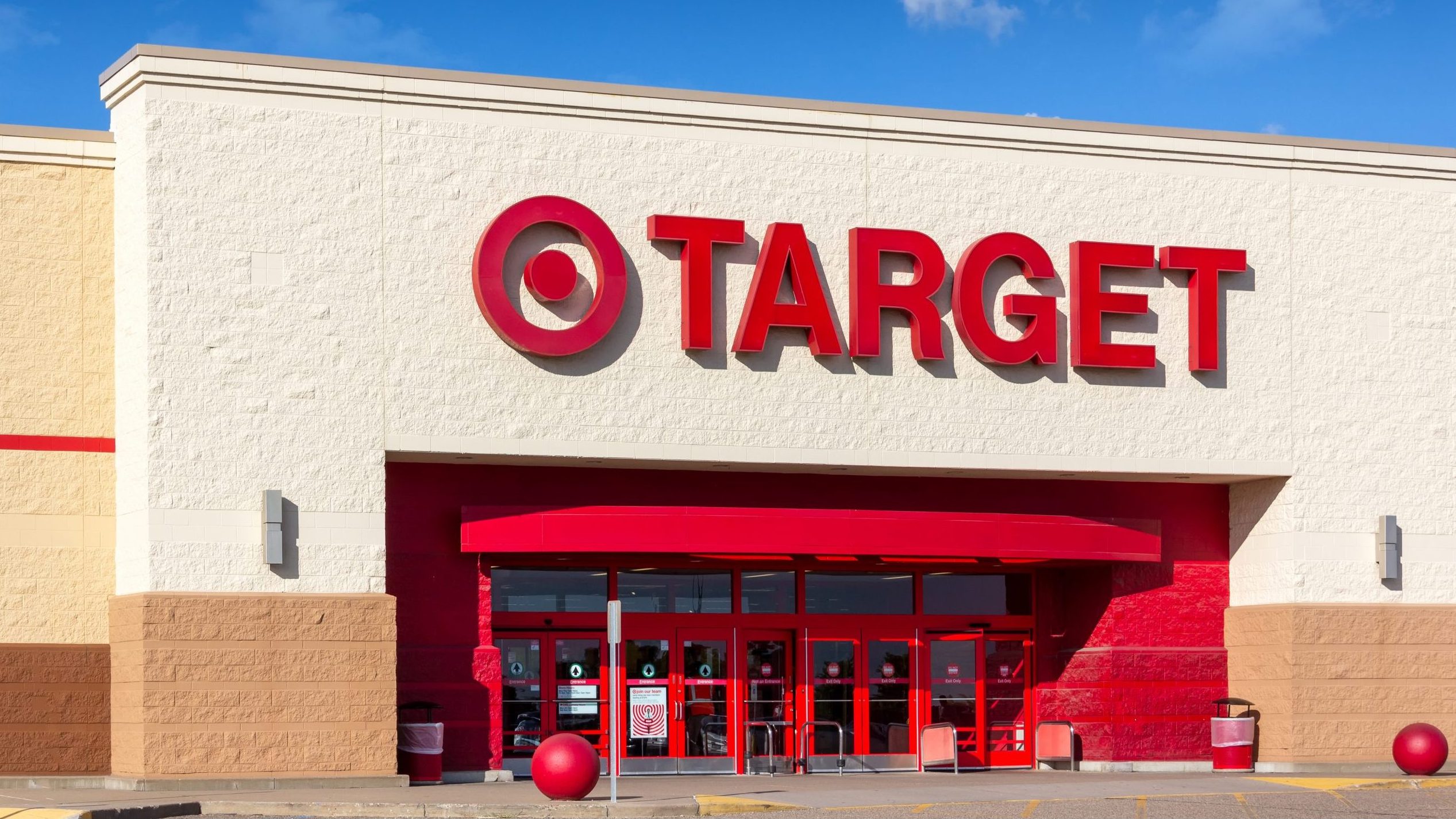 Target retail storefront in Hudson, Wisconsin