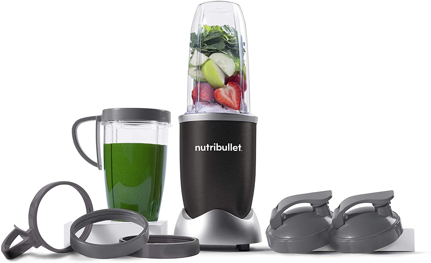 NutriBullet NB9-1301K Pro High-Torque Bullet Blender, 13-Piece