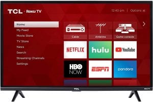 TCL 32S327 1080p Roku Smart LED TV, 32-Inch