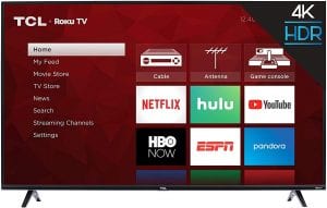 TCL 50S425 Streaming Compatible Roku TV, 50-Inch