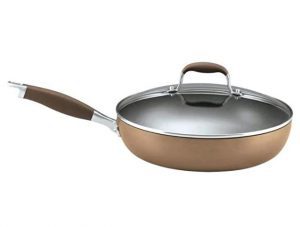 Anolon 82246 SureGrip Premium Skillet, 12-Inch