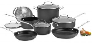 Cuisinart 66-11 Chef’s Professional Nonstick Cookware, 11-Piece