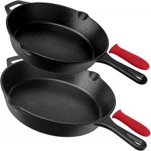 Cuisinel Precision Heat Searing Skillet Set, 2-Piece