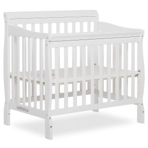 Dream On Me Aden 4-In-1 Convertible Mini Crib