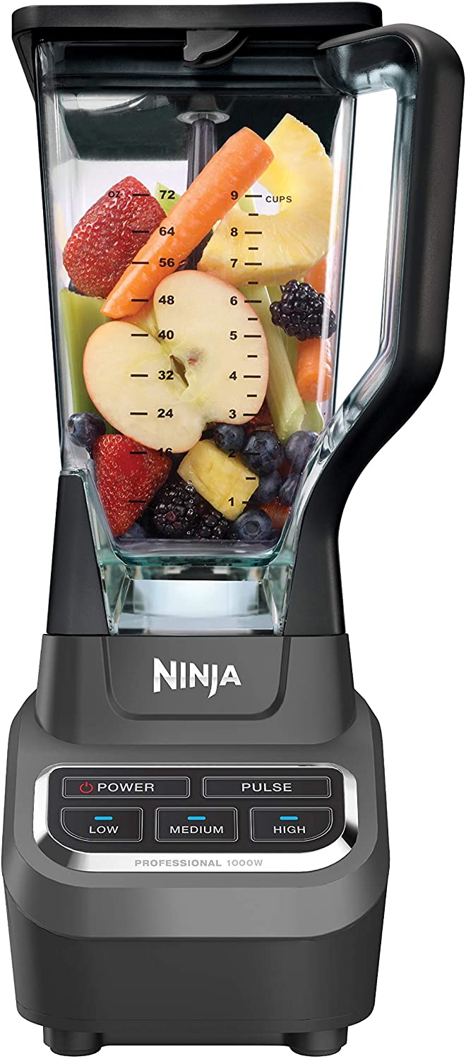 Ninja BL610 Dishwasher Safe Countertop Blender, 1000-Watt