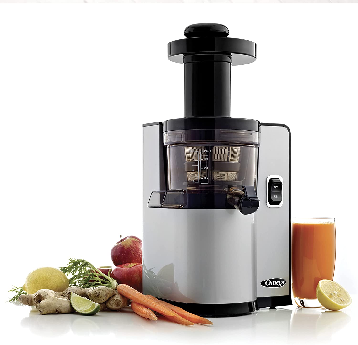 Omega VSJ843QS Vertical Square Low-Speed Juicer