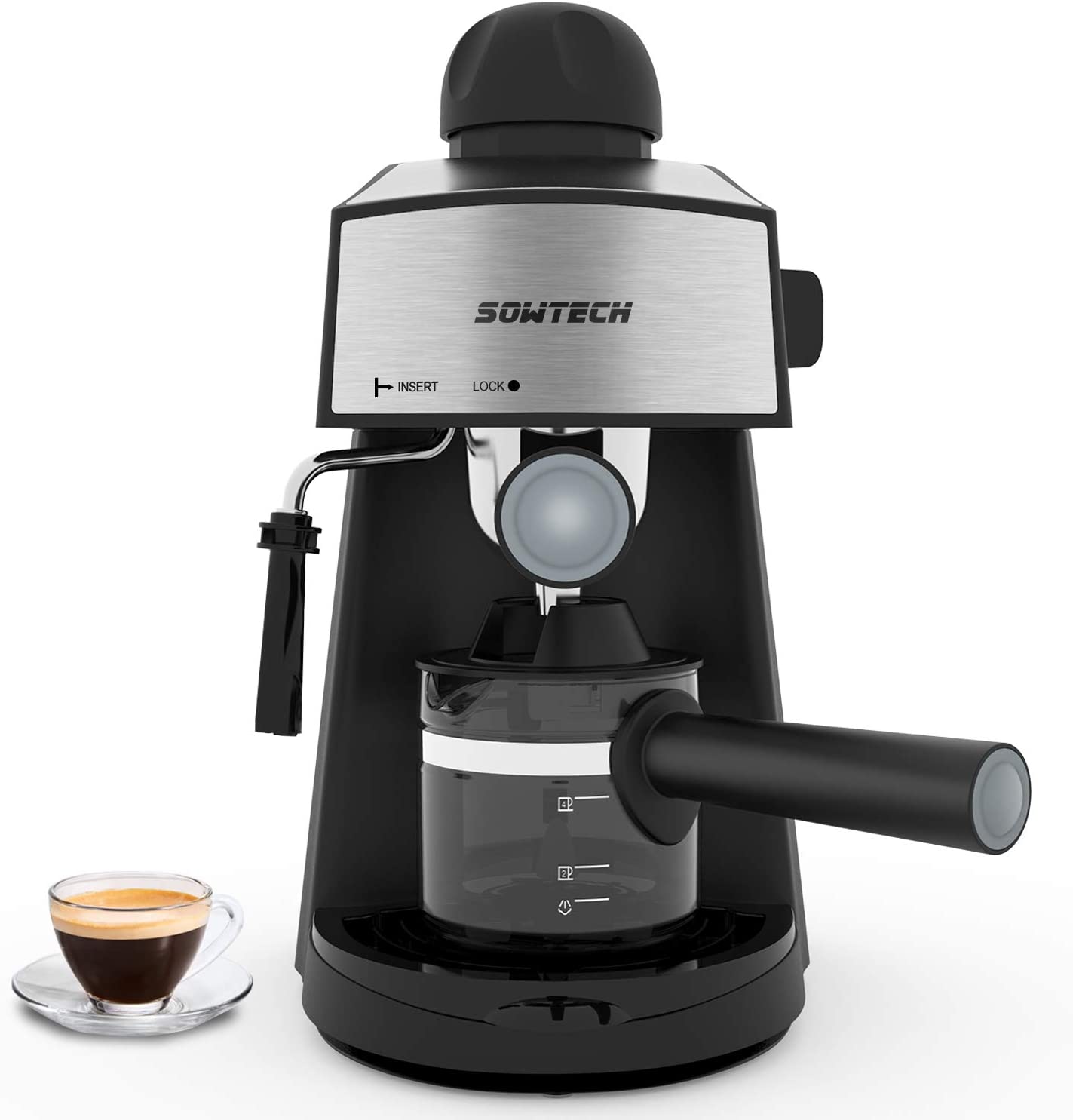 SOWTECH Foaming Compact Espresso Machine