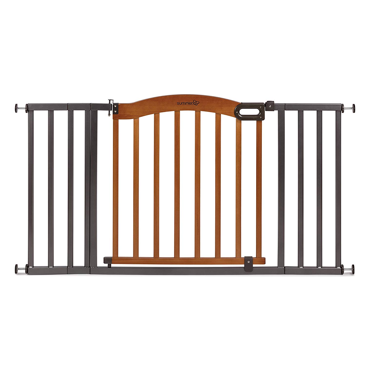 Summer Infant Walk-Through Pine Extra Wide Pet Gate, 60-Inch